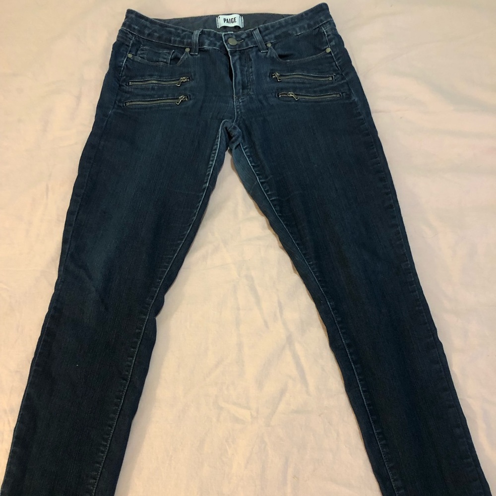 Paige Denim Zipper Jean